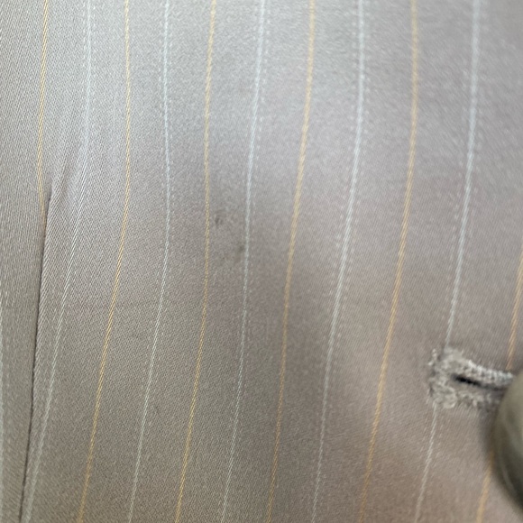 Adorable vintage Ann Taylor size 0 pinstripe pant suit - Picture 5 of 7